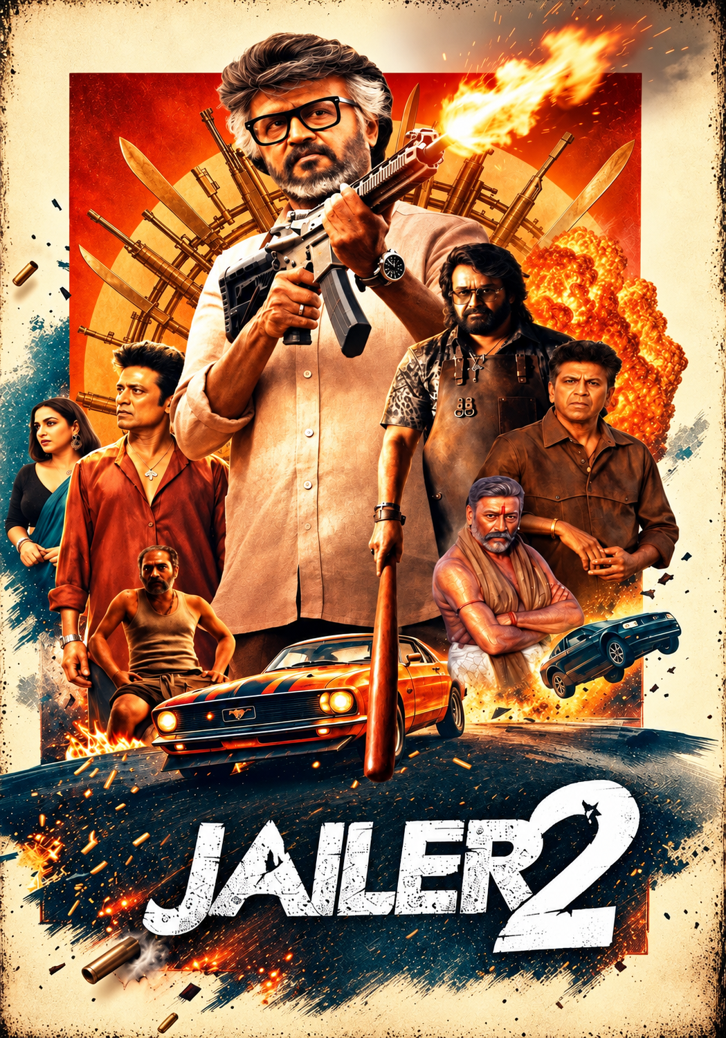 Jailer 2 (2026) South Hindi Dubbed Movie HQCam